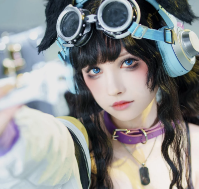 美图欣赏丨Coser超级小禾儿(一千只猫薄禾):NO.016-蔚蓝档案 阿洛娜[17P-178.9M]