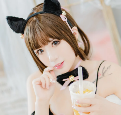 美图欣赏丨Coser羊大真人:NO.008-猫娘[20P-175M]