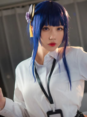 美图欣赏丨Coser无影喵喵Ghost:NO.003-OL雷电将军[35P-456MB]