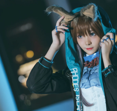 COS图集丨Coser南桃Momoko:NO.011-阿米娅原皮肤[26P-50MB]