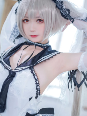 Coser樱落Selena(樱落酱w):NO.037-碧蓝航线 可畏礼服[20P-208.3M]