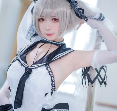 Coser樱落Selena(樱落酱w):NO.037-碧蓝航线 可畏礼服[20P-208.3M]