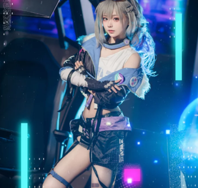 Coser花柒Hana:NO.39-崩坏·星穹铁道 银狼[17P-273.9M]