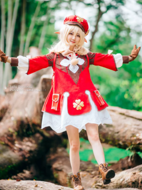 COS图集丨Coser多啦雪(Sally Dorasnow):NO.059-Klee[19P-19.4M]