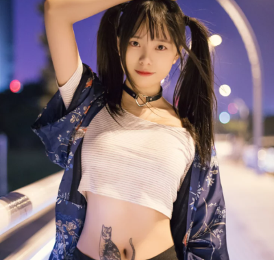 COS图集丨Coser小野妹子w:NO.043-我的双马尾女友[23P-77MB]