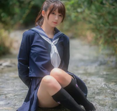 美图欣赏丨Coser_Nagesa魔物喵:NO.066-川で水遊び[110P-312.8M]