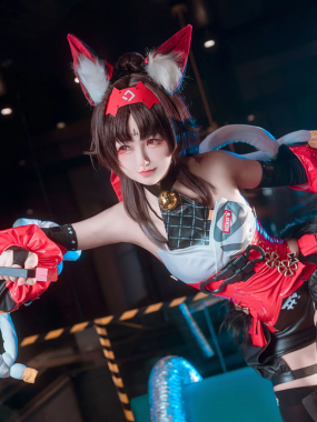 Coser_KuukoW神还原Nekomiya Mana!23张绝美图片集惊艳上线