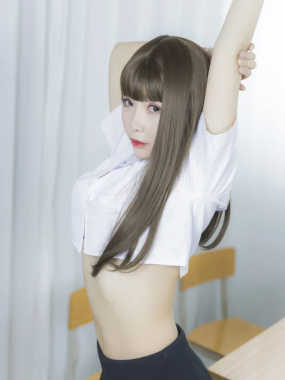 COS图集丨Coser抱走莫子aa:NO.002-等你下课[42P-435.4M]