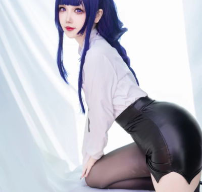 COS图集丨Coser雪晴Astra:NO.085-雷电将军OL[62P1V-1.39GB]