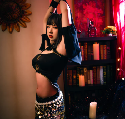 COS图集丨Coser皮皮奶可可爱了啦:NO.016舞娘[50P-444MB]