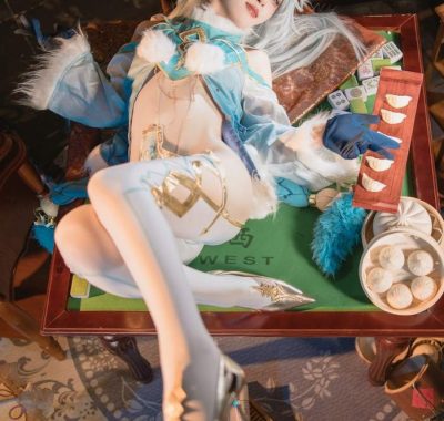 矢量鱼cos少女前线云图计划：芙洛伦的机械与柔美共生