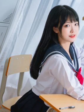 美图欣赏丨Coser_lovely呆玄:NO.006-课后教室[42P-492MB]